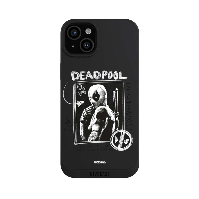 iPhone 15 Plus NIVOpure Deadpool Transparent