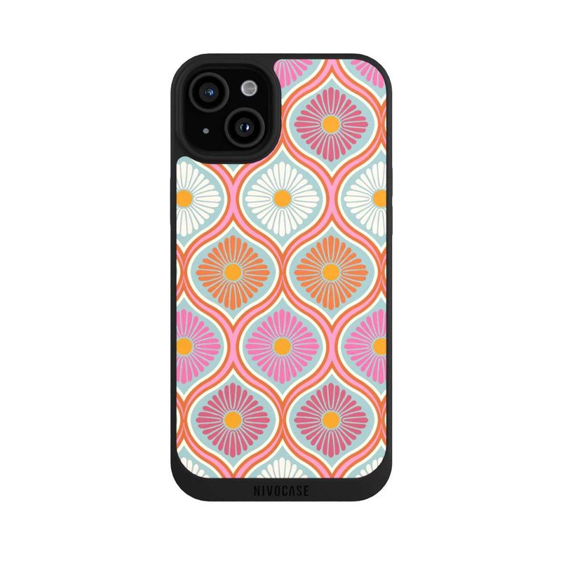 iPhone 15 Plus NIVOpure Groovy 70s Retro Mod Flower Power