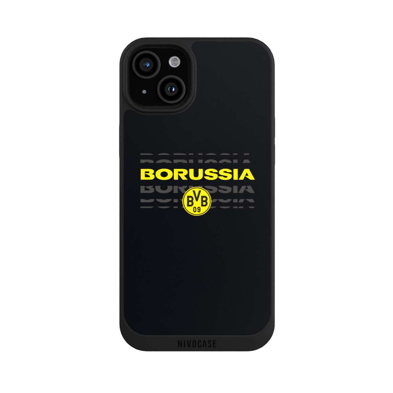 iPhone 15 Plus NIVOpure Borrussia Jaune Noir