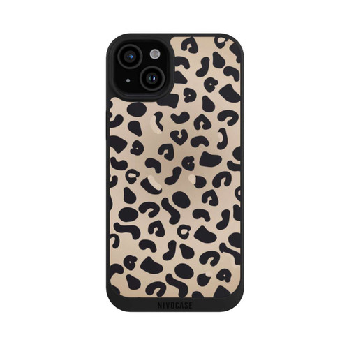 Apple iPhone 15 Plus NIVOpure  Gepardenmuster hellbraun