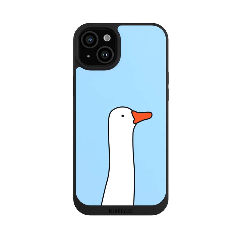 iPhone 15 Plus NIVOpure Trendy Duck Profile Blue