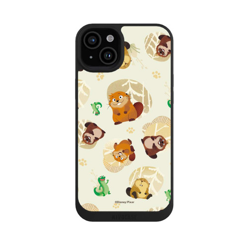 Apple iPhone 15 Plus NIVOpure Hoppers Muster Gelb