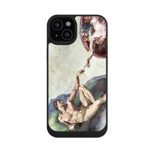 Apple iPhone 15 Plus NIVOpure Michelangelo Buonarroti Erschaffung von Adam