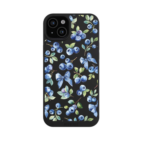 Apple iPhone 15 Plus NIVOpure Blaubeere Schleifen Transparent mit KI