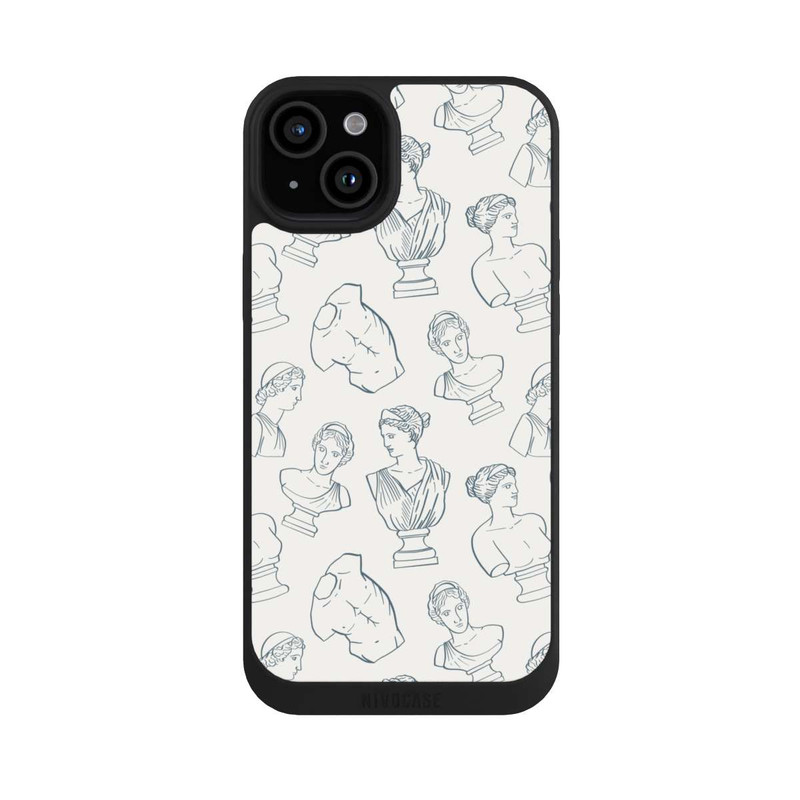iPhone 15 Plus NIVOpure Griechische Büsten Art-Déco