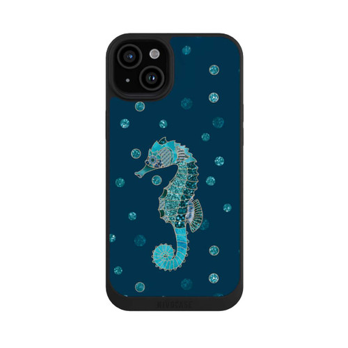 Apple iPhone 15 Plus NIVOpure Glamour Sea Horse Art