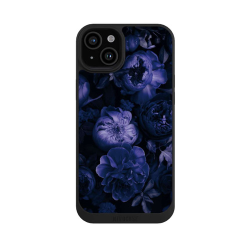 Apple iPhone 15 Plus NIVOpure Victorian Grandeur Large Flowers Purple Mit KI