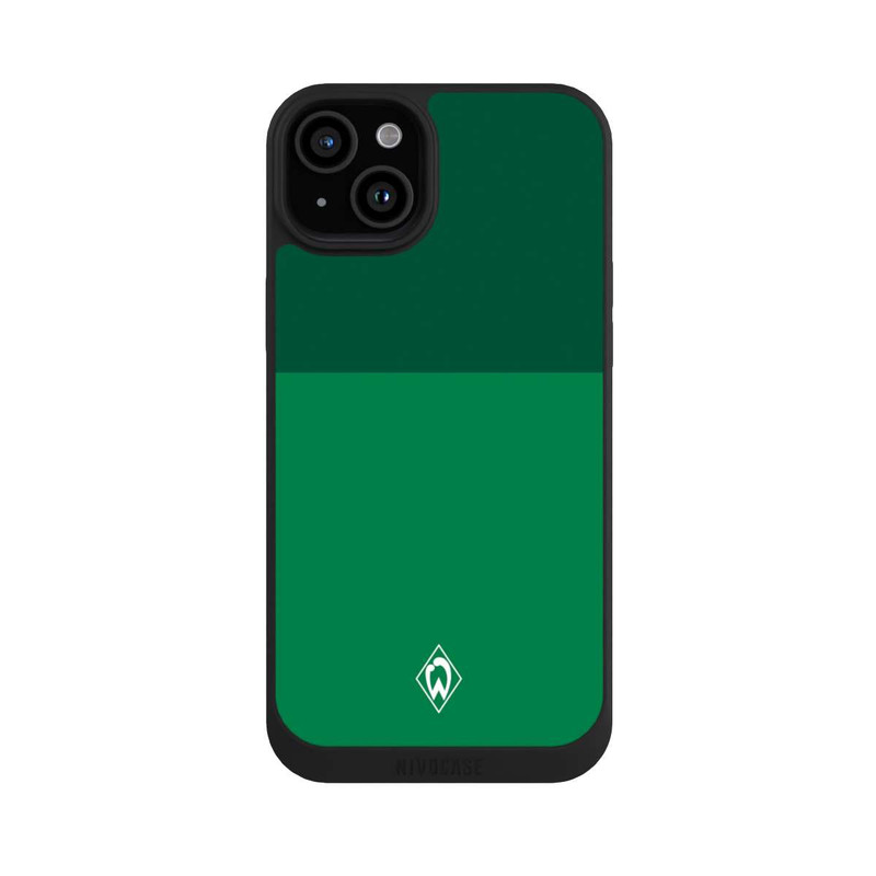 iPhone 15 Plus NIVOpure Werder Bremen Grün auf Grün