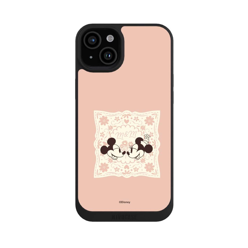 iPhone 15 Plus NIVOpure Minnie and Mickey Forever pink