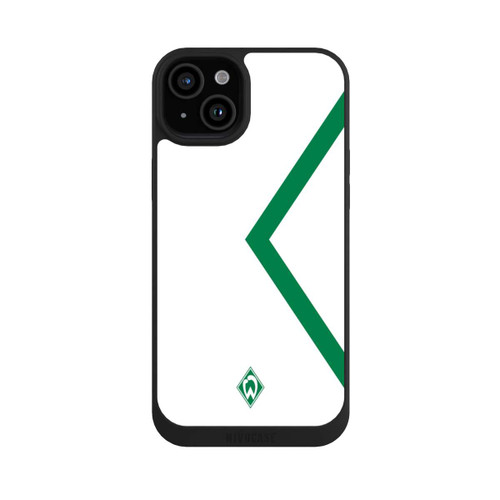 Apple iPhone 15 Plus NIVOpure Werder Bremen Rautenelement Grün