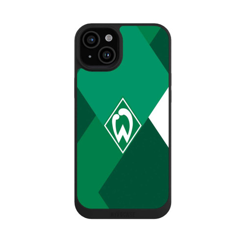 Apple iPhone 15 Plus NIVOpure Werder Bremen Rautenmuster