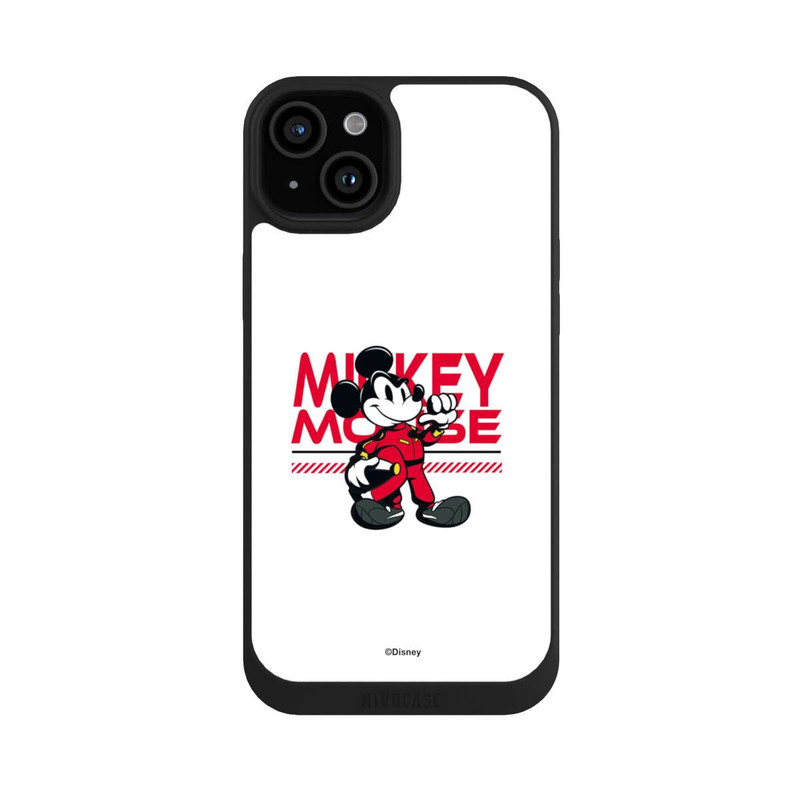 iPhone 15 Plus NIVOpure Mickey Mouse Racing White