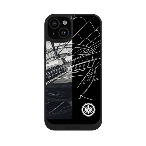 Apple iPhone 15 Plus NIVOpure Eintracht Frankfurt Stadion Fotoskizze
