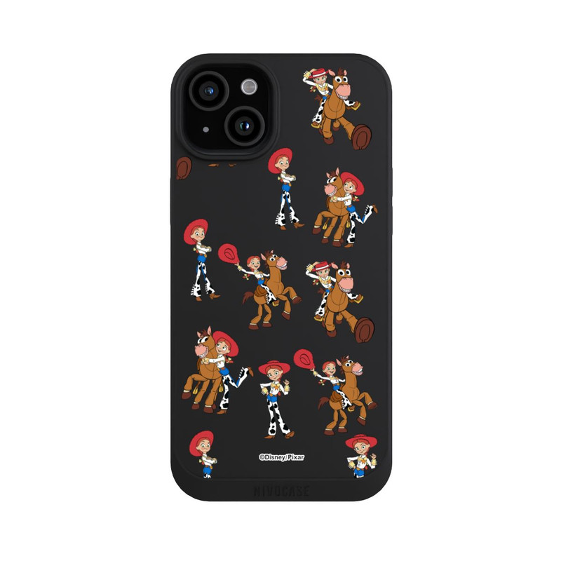 iPhone 15 Plus NIVOpure Toy Story 5 Jessie Cowboy Pattern Transparent