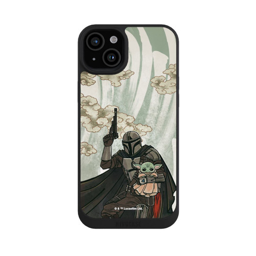 Apple iPhone 15 Plus NIVOpure Mandalorian and Child style japonais