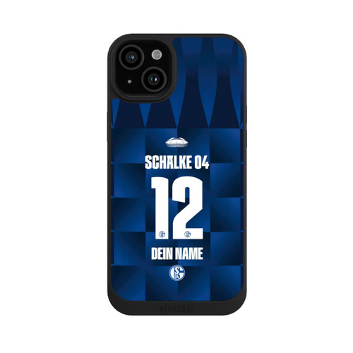 Apple iPhone 15 Plus NIVOpure Schalke 04 Trikot Personalisierbar 26-27