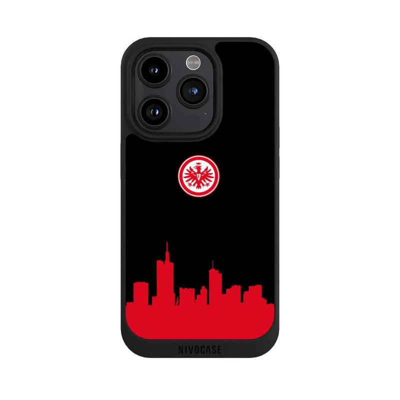 iPhone 15 Pro NIVOpure Eintracht Frankfurt Skyline Rot