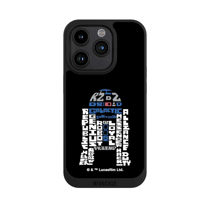 iPhone 15 Pro NIVOpure R2-D2 Typo Grafisch