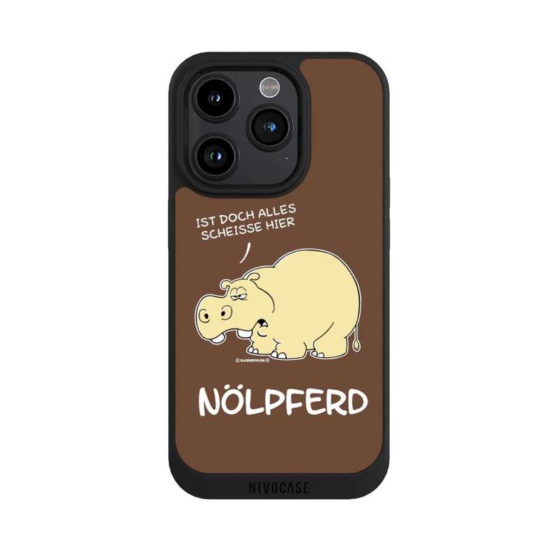 iPhone 15 Pro NIVOpure Nölpferd
