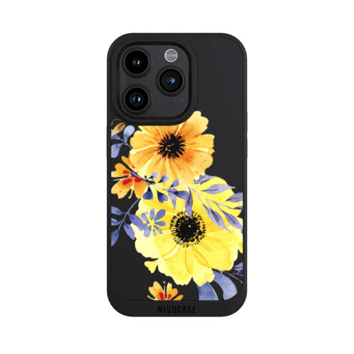 Apple iPhone 15 Pro NIVOpure Fleurs Suédoises Jaunes