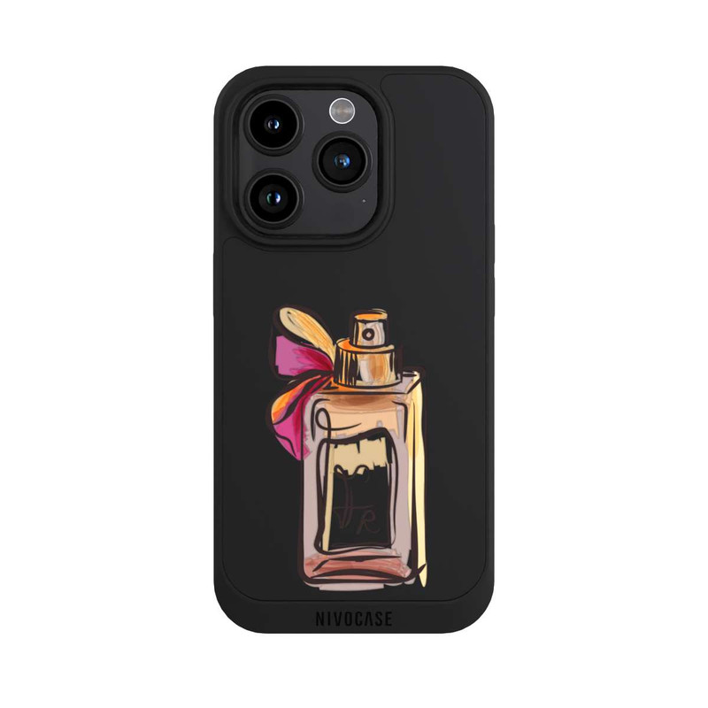 iPhone 15 Pro NIVOpure Parfumflakon ohne Hintergrund