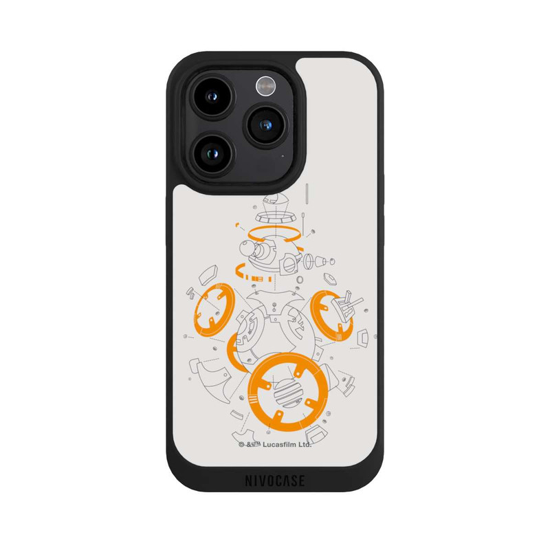 iPhone 15 Pro NIVOpure BB8 Explosionszeichung - StarWars 8