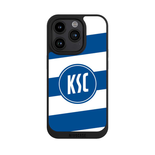 Apple iPhone 15 Pro NIVOpure KSC Logo Gestreift