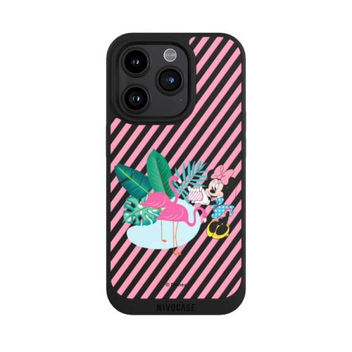 Apple iPhone 15 Pro NIVOpure Minnie Flamingo ohne Hintergrund