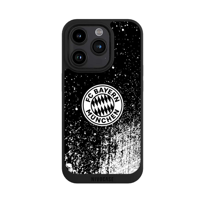 iPhone 15 Pro NIVOpure Splatter Schwarz - FCB