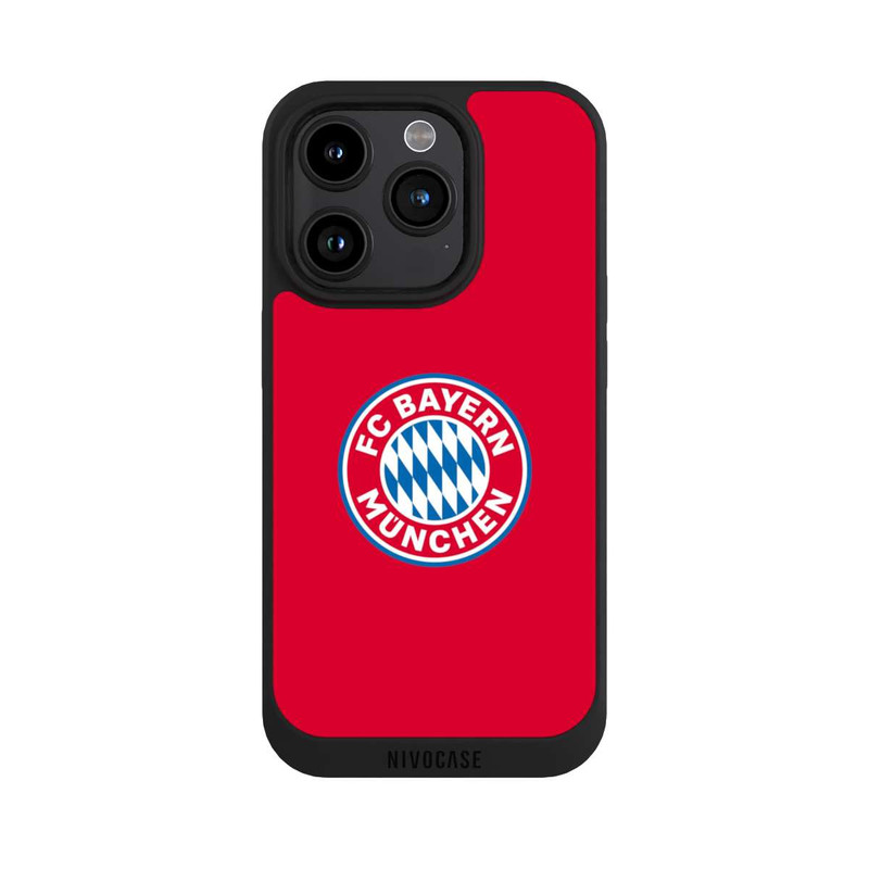 iPhone 15 Pro NIVOpure FCB Logo auf Rot