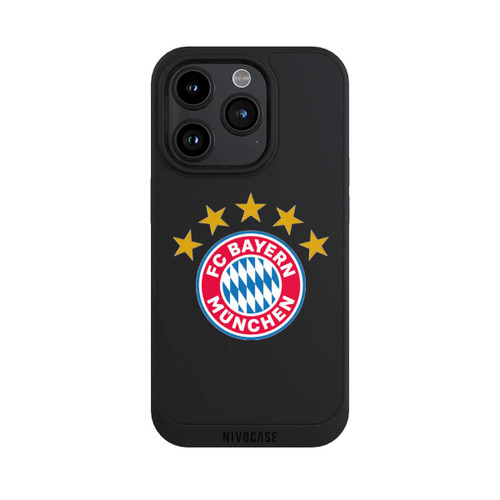 Apple iPhone 15 Pro NIVOpure FCB Logo mit Sterne - ohne Hintergrund