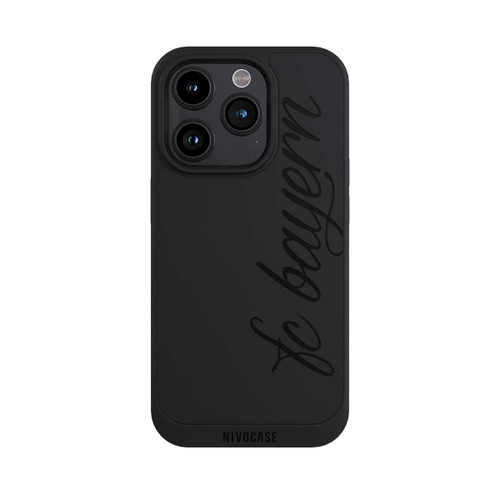 Apple iPhone 15 Pro NIVOpure Schwarzes FCB Girlmotiv - ohne Hintergrund