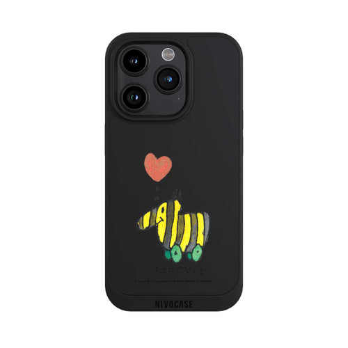 Apple iPhone 15 Pro NIVOpure Tigerente Herz transparent