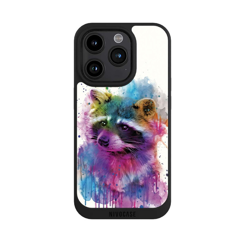 iPhone 15 Pro NIVOpure Raton laveur heureux