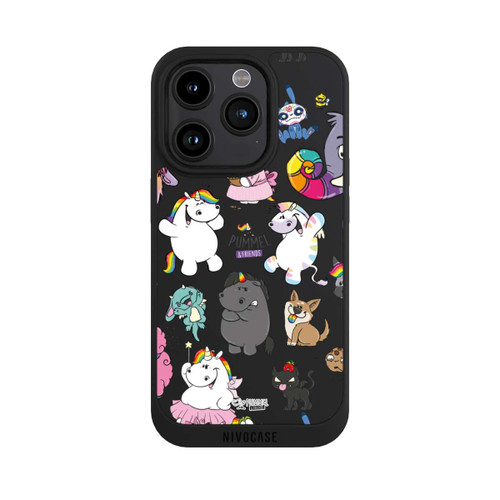 Apple iPhone 15 Pro NIVOpure Friends Sammelbild ohne Hintergrund