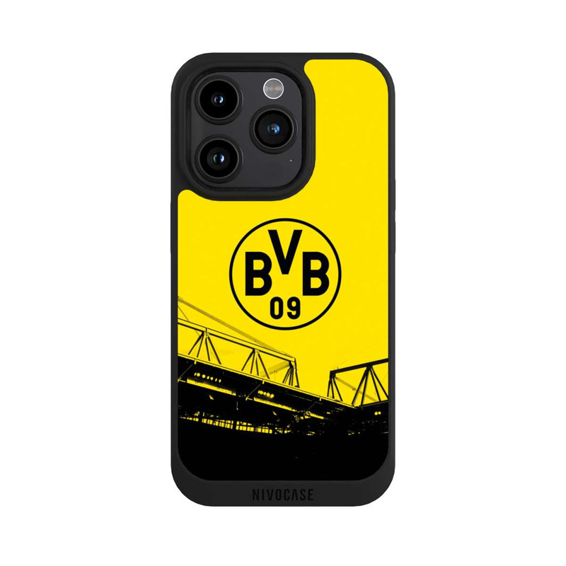 iPhone 15 Pro NIVOpure Stadion Schwarz-Gelb - BVB
