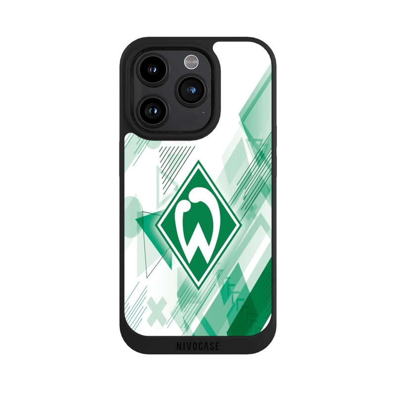 iPhone 15 Pro NIVOpure Weiße Grafikelemente - Werder Bremen