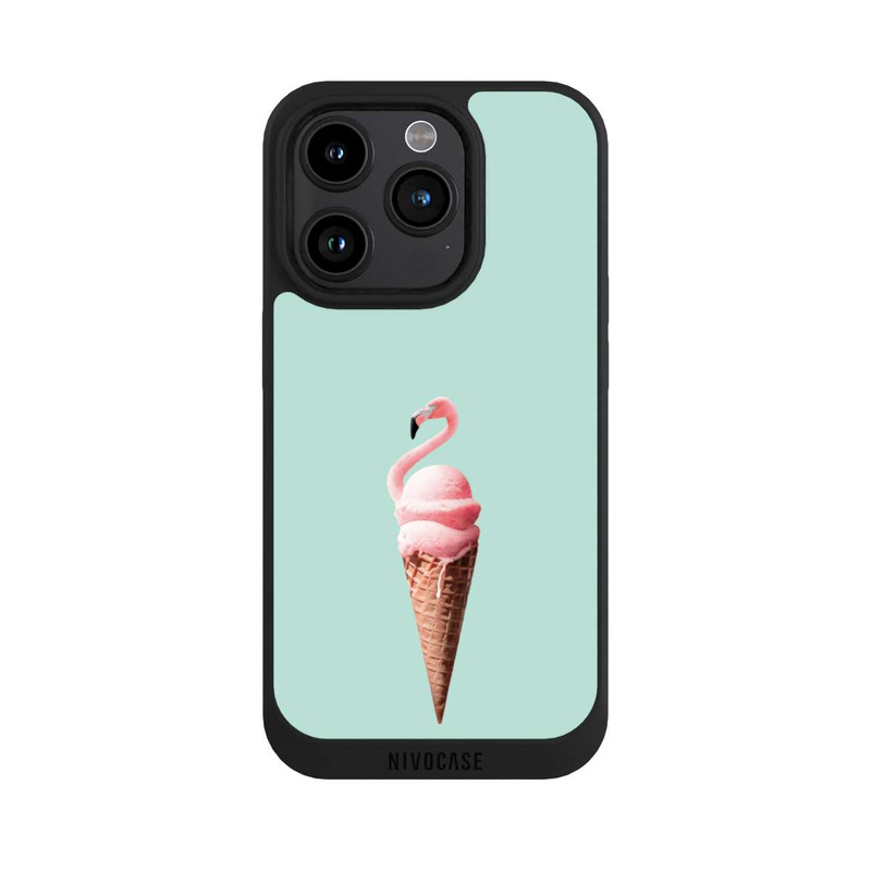 iPhone 15 Pro NIVOpure Flamingo Eis