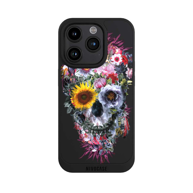 iPhone 15 Pro NIVOpure Crâne vaudou transparent