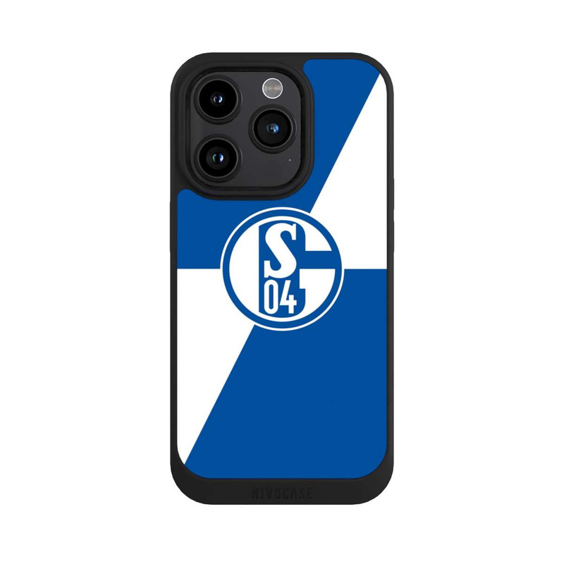 iPhone 15 Pro NIVOpure Schalke 04 - Rauten