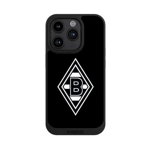 Apple iPhone 15 Pro NIVOpure Borussia Raute Schwarz