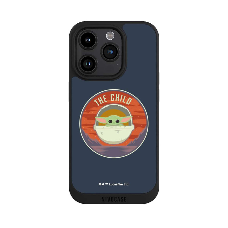 iPhone 15 Pro NIVOpure The Child Badge Blue