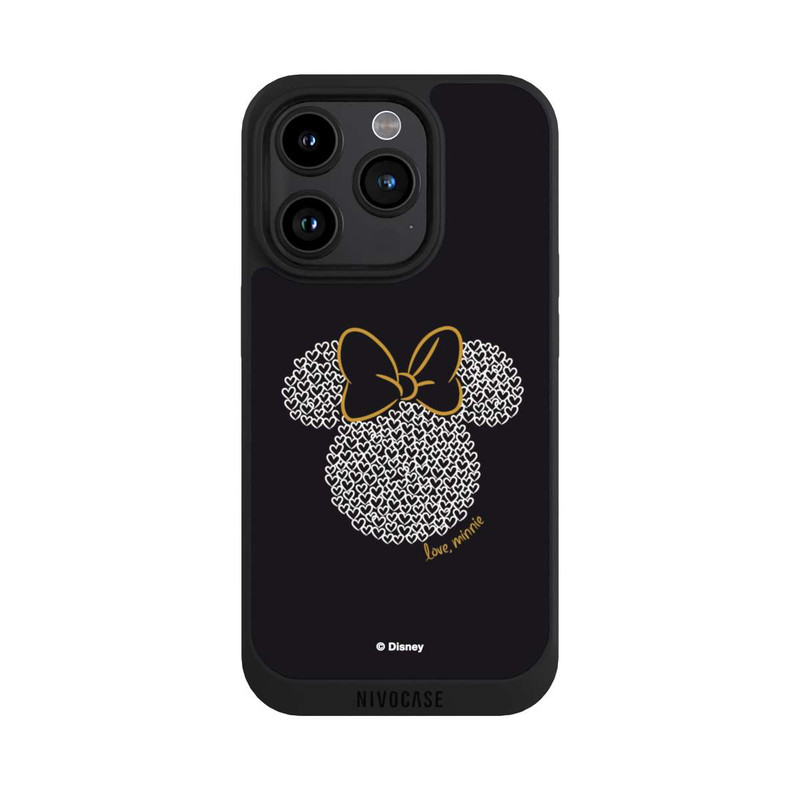 iPhone 15 Pro NIVOpure Minnie Noir et Blanc