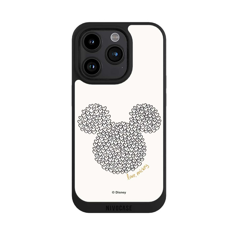 iPhone 15 Pro NIVOpure Micky Black and White