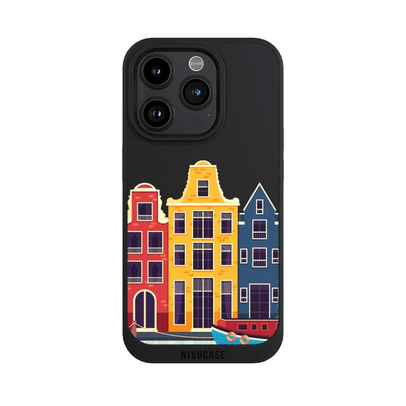 iPhone 15 Pro NIVOpure Amsterdam Grachtenhäuser