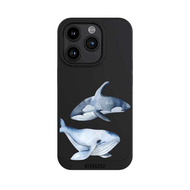iPhone 15 Pro NIVOpure Whales transparent