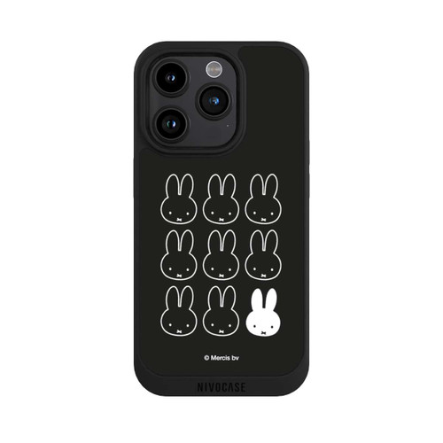 Apple iPhone 15 Pro NIVOpure Miffy Black and White