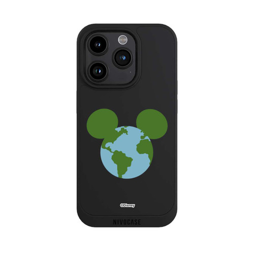 Apple iPhone 15 Pro NIVOpure Micky Erdkugel Transparent