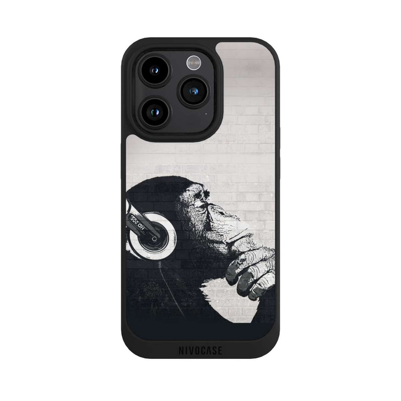 iPhone 15 Pro NIVOpure Musiker Affe