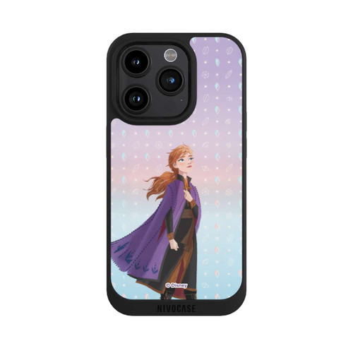 Apple iPhone 15 Pro NIVOpure Anna Fond Coloré - La Reine des Neiges 2